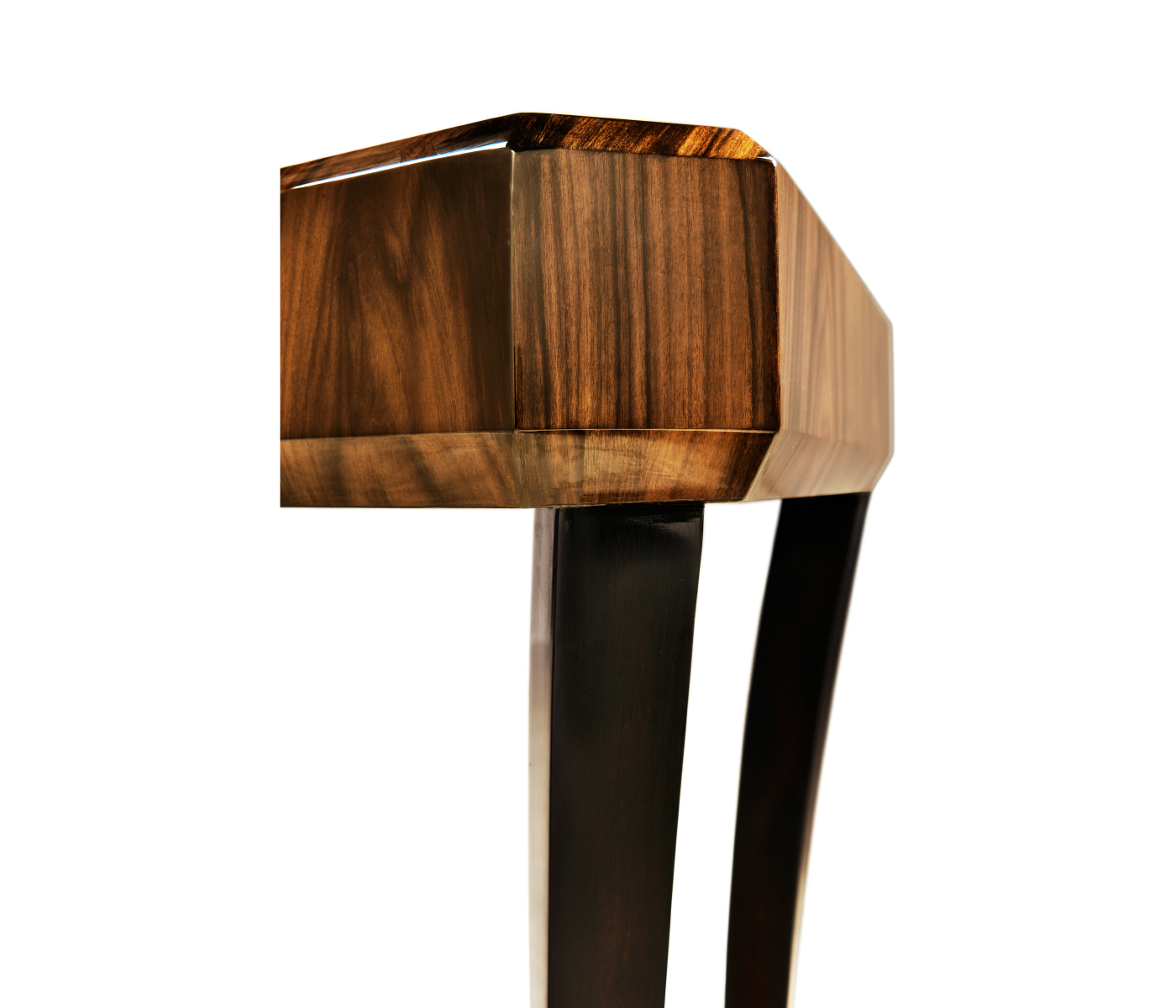 Art Deco High Lustre Console Table