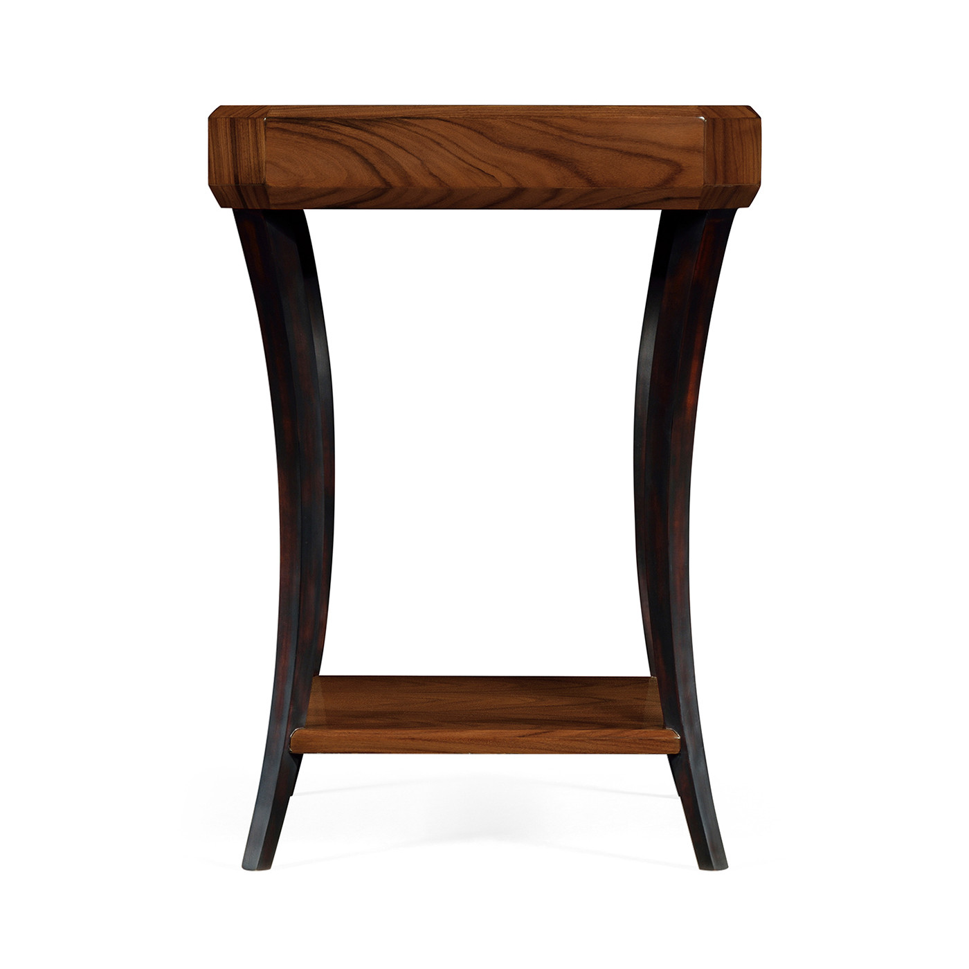 Art Deco High Lustre Square Side Table