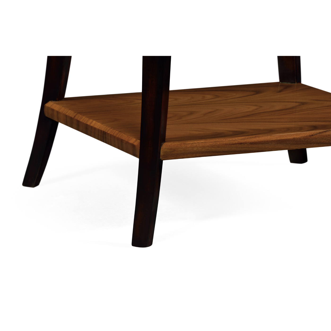 Art Deco High Lustre Square Side Table