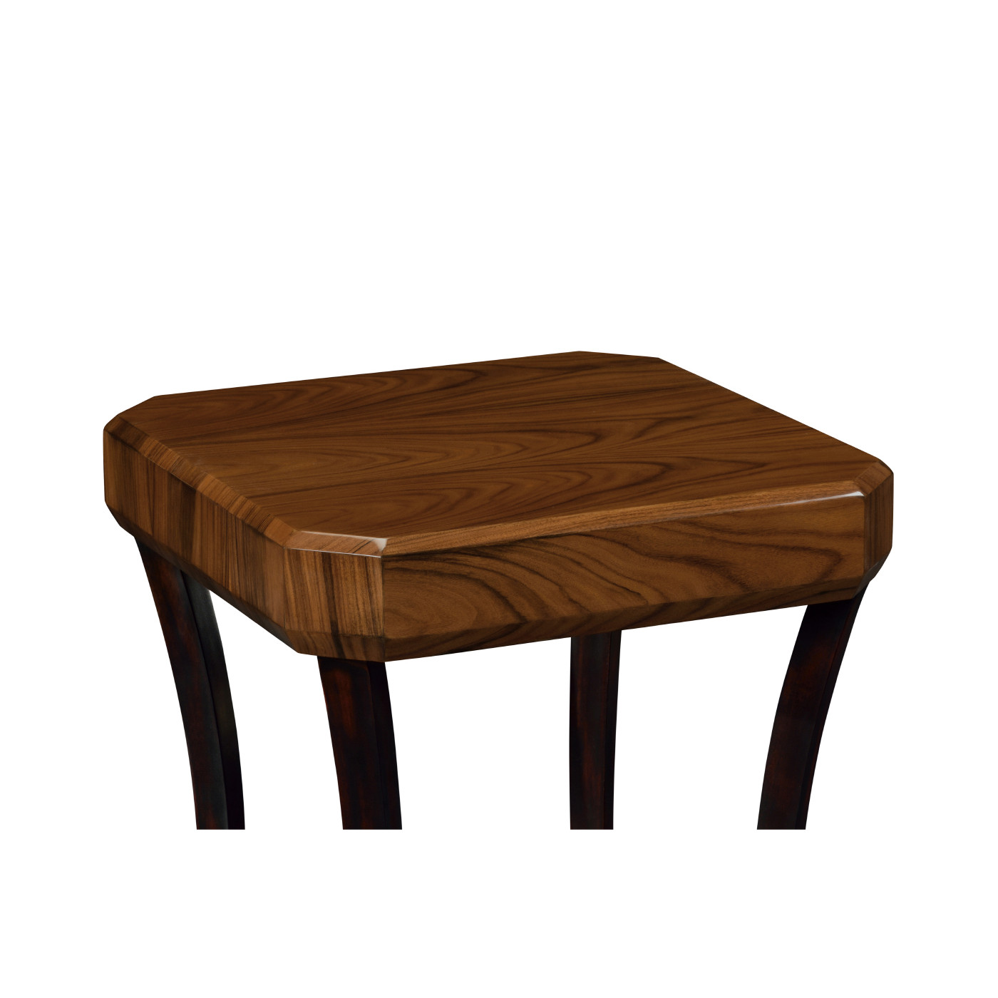 Art Deco Satin Square Side Table