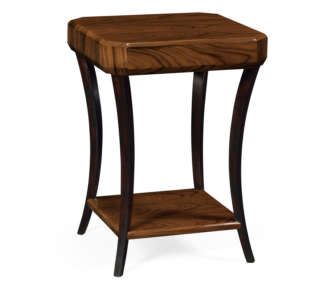 Art Deco Satin Square Side Table