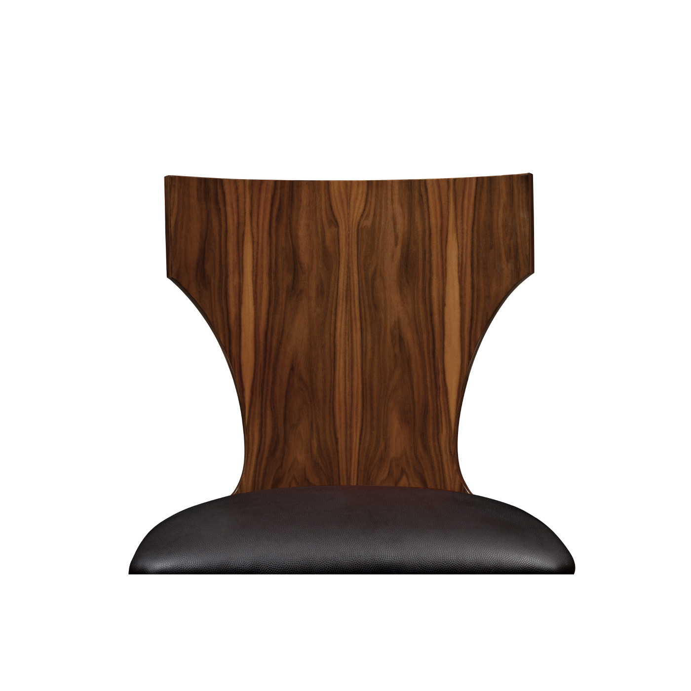 Art Deco Santos Rosewood Satin Klismos Chair