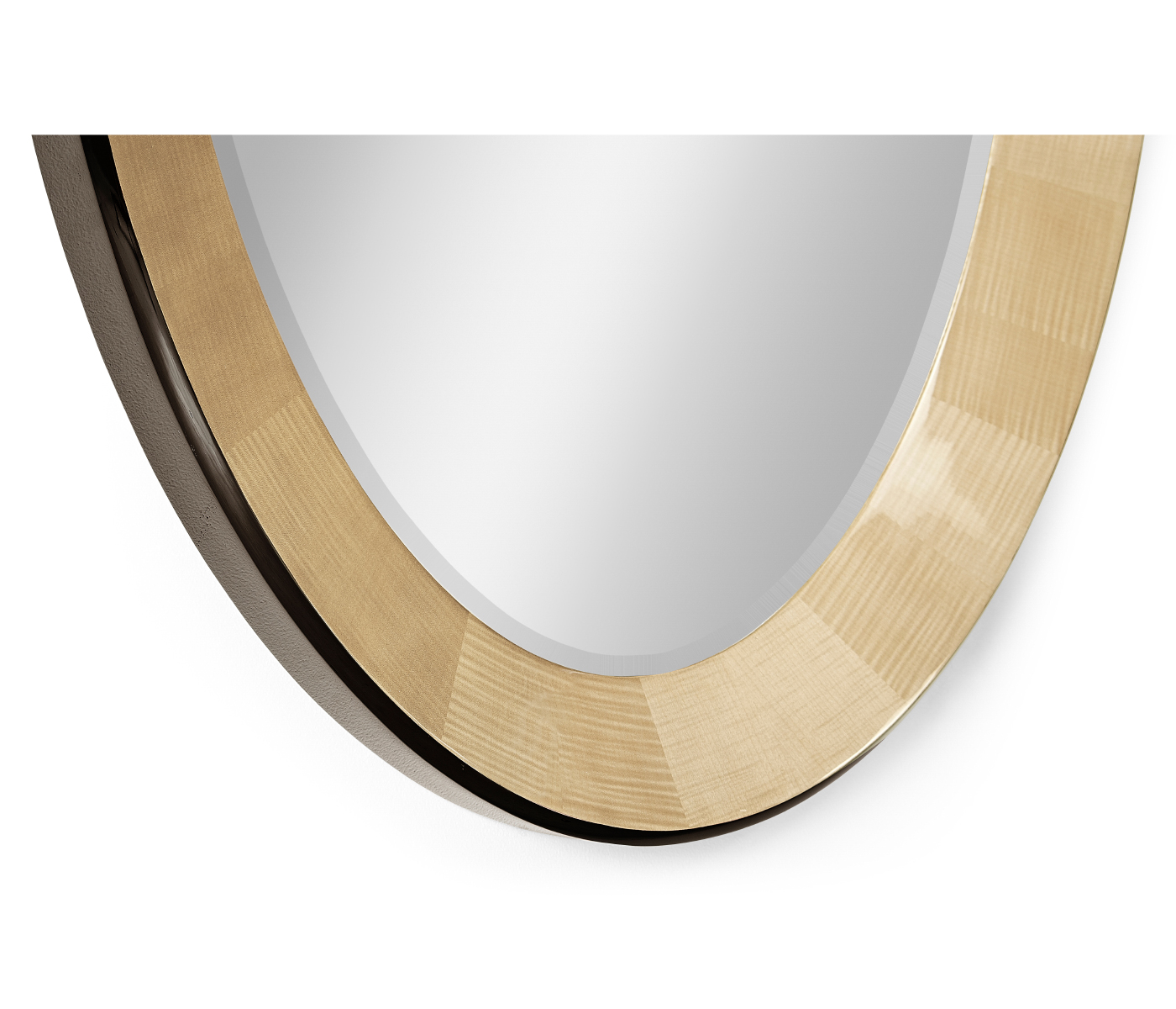 Art Deco Oval Mirror