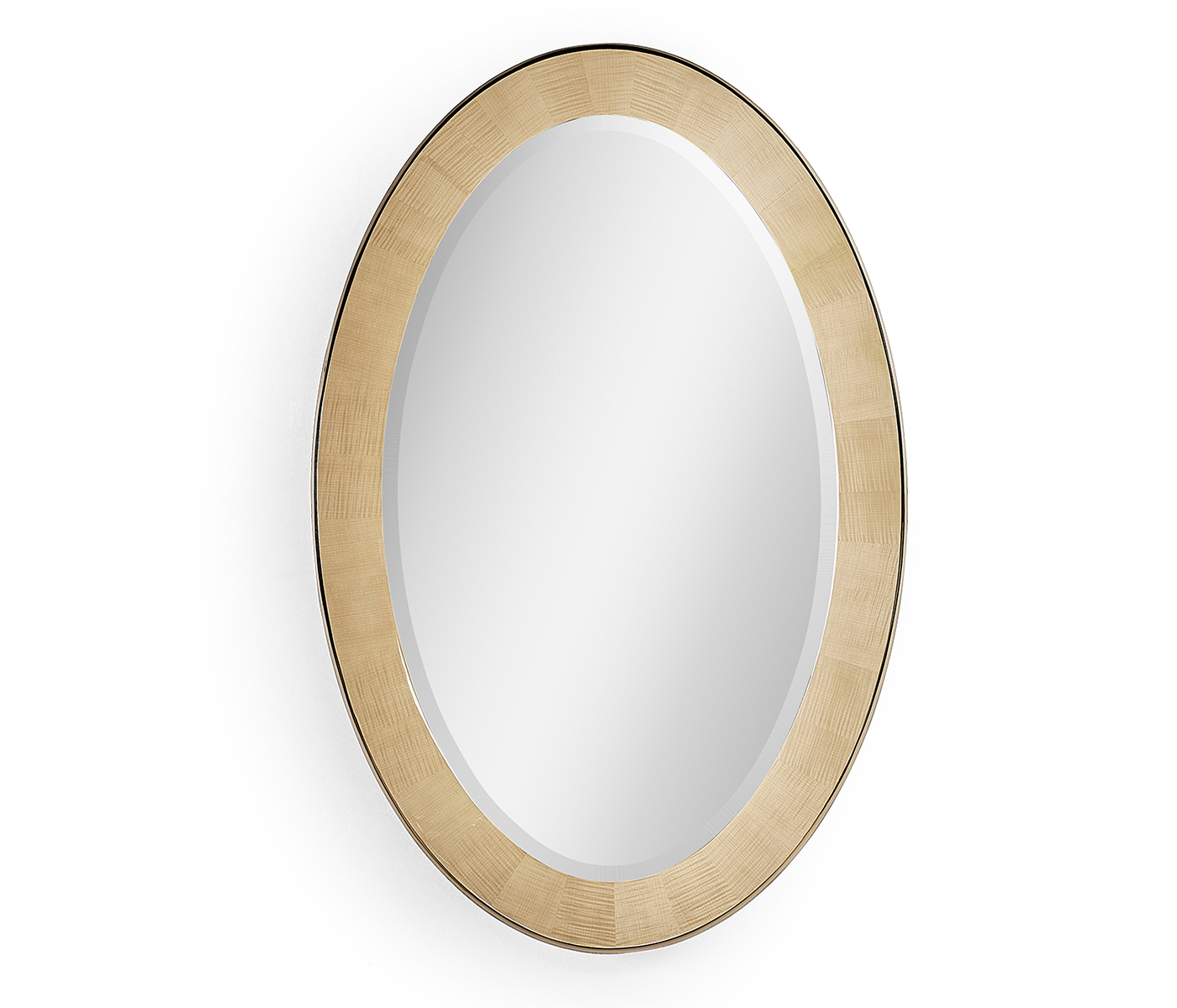 Art Deco Oval Mirror