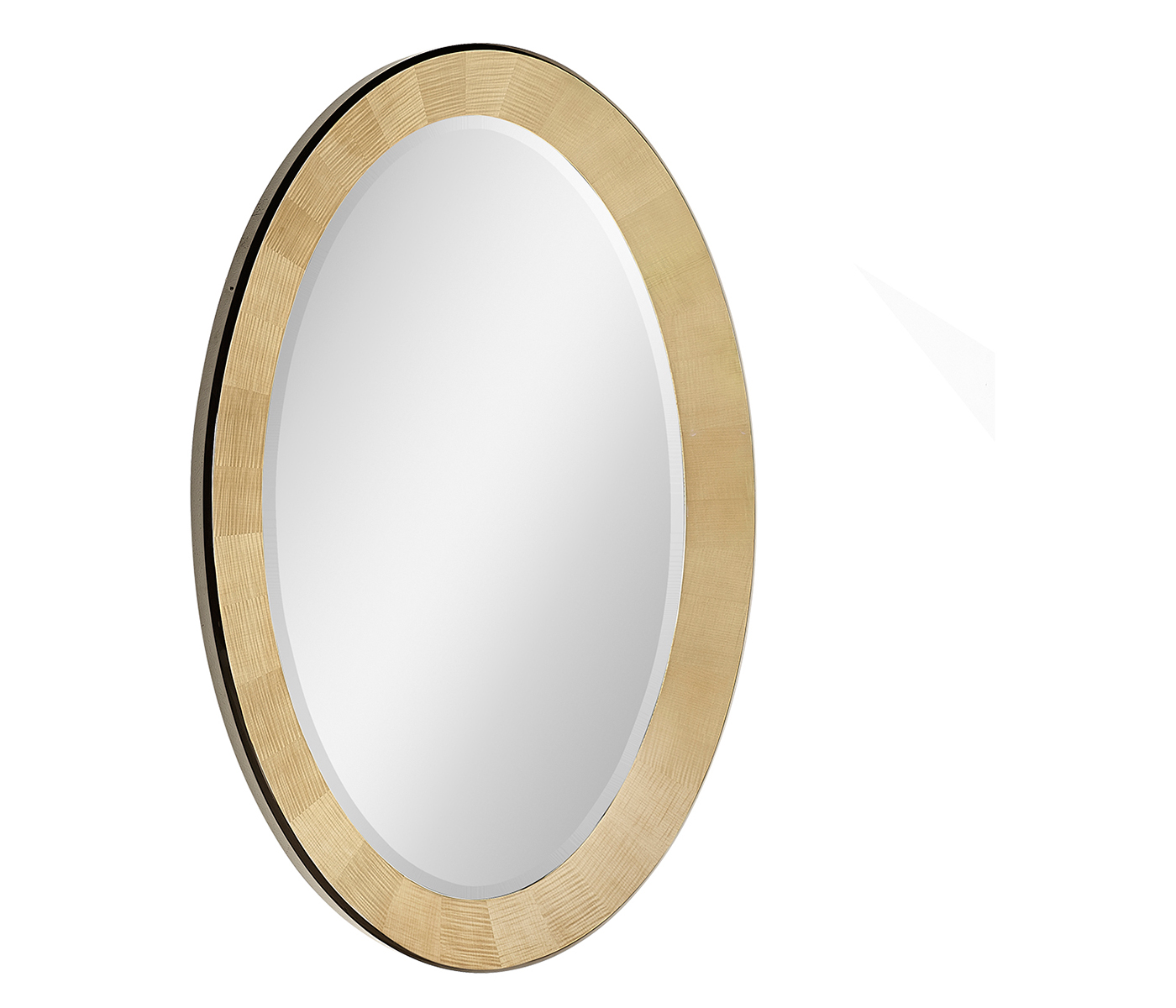 Art Deco Oval Mirror