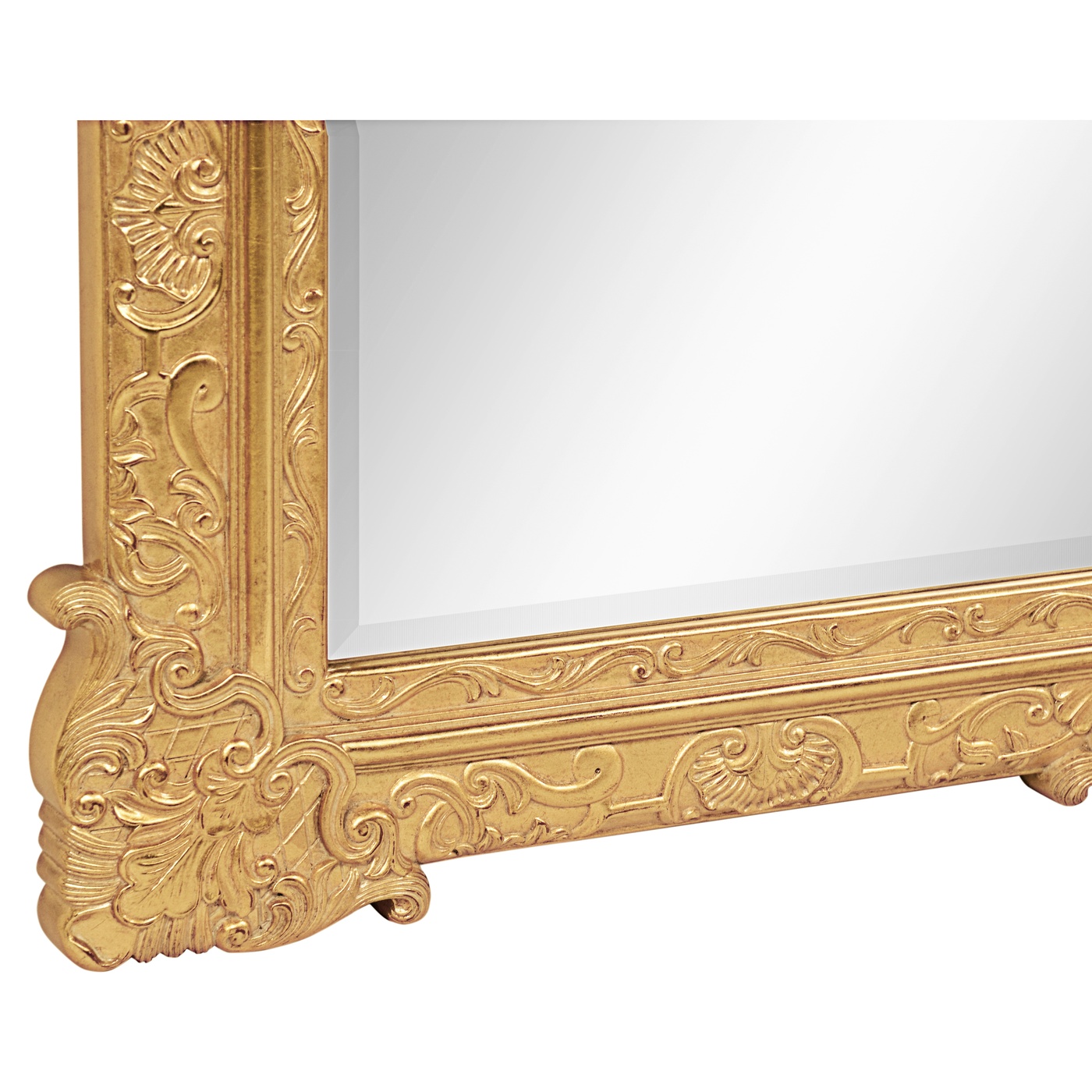 French Style Gilded Grisaille Mirror