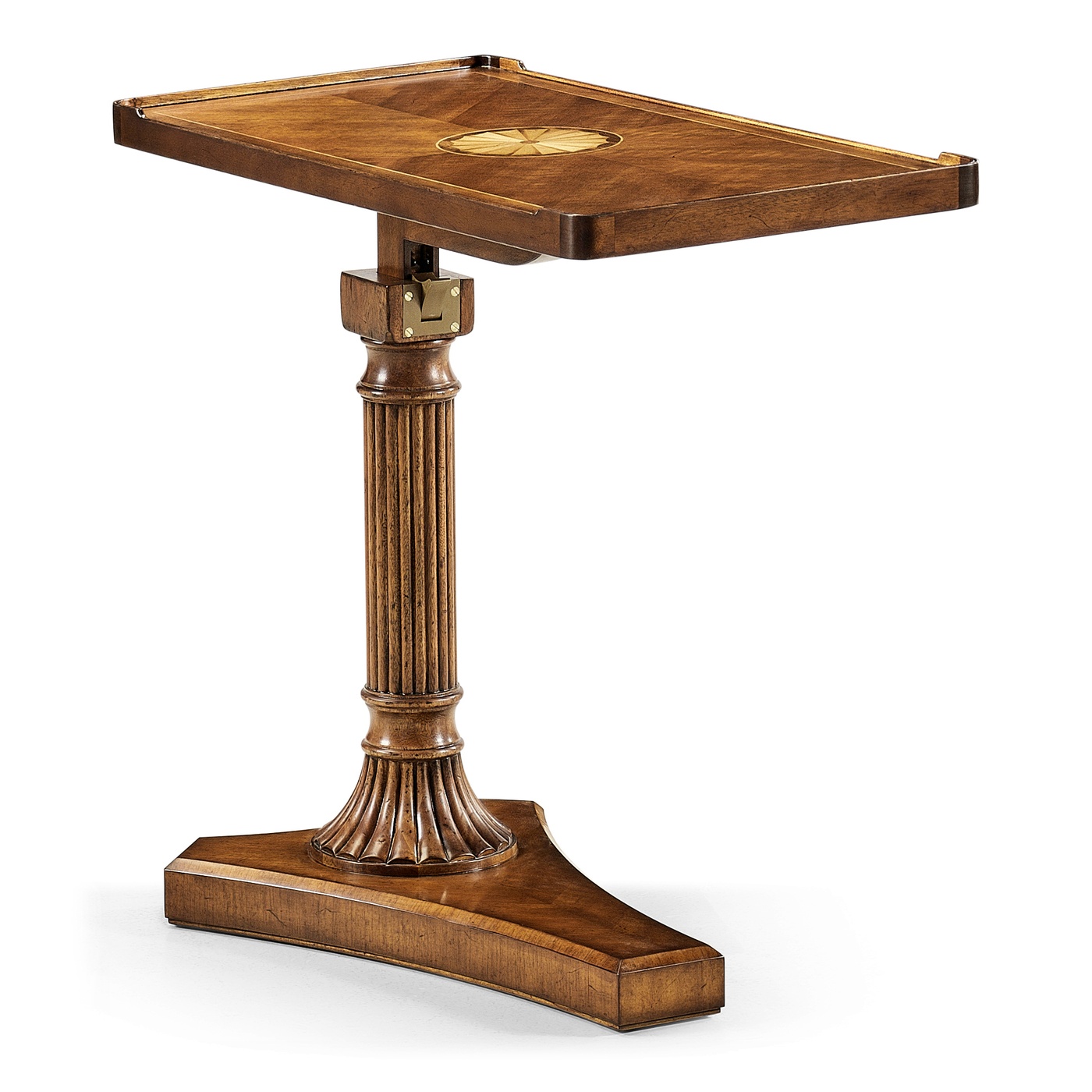 Satinwood Adjustable Sofa/Bed Table