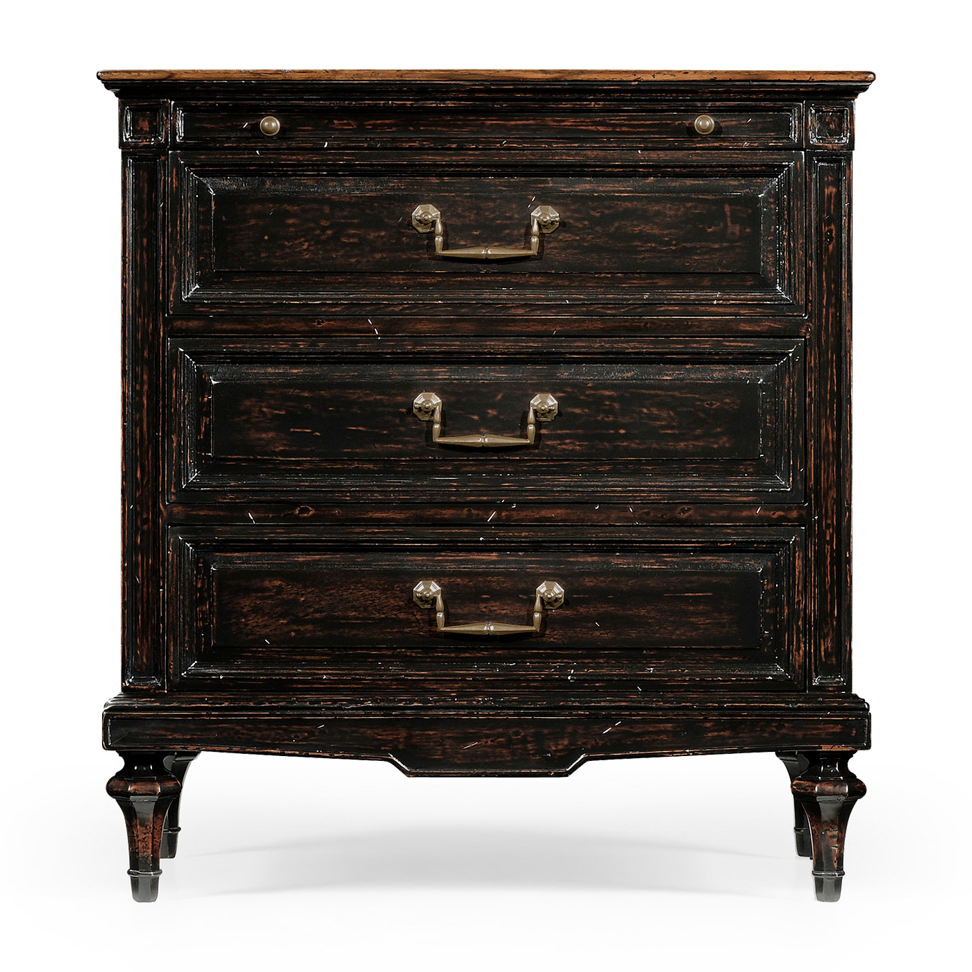 Directoire style bedside chest (Walnut)