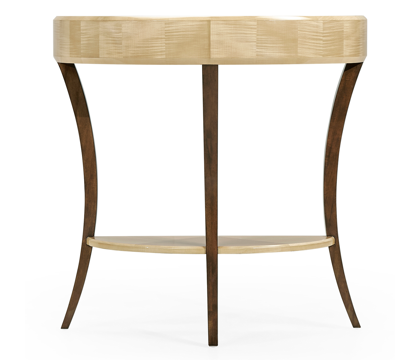 Art Deco Small Demilune Console