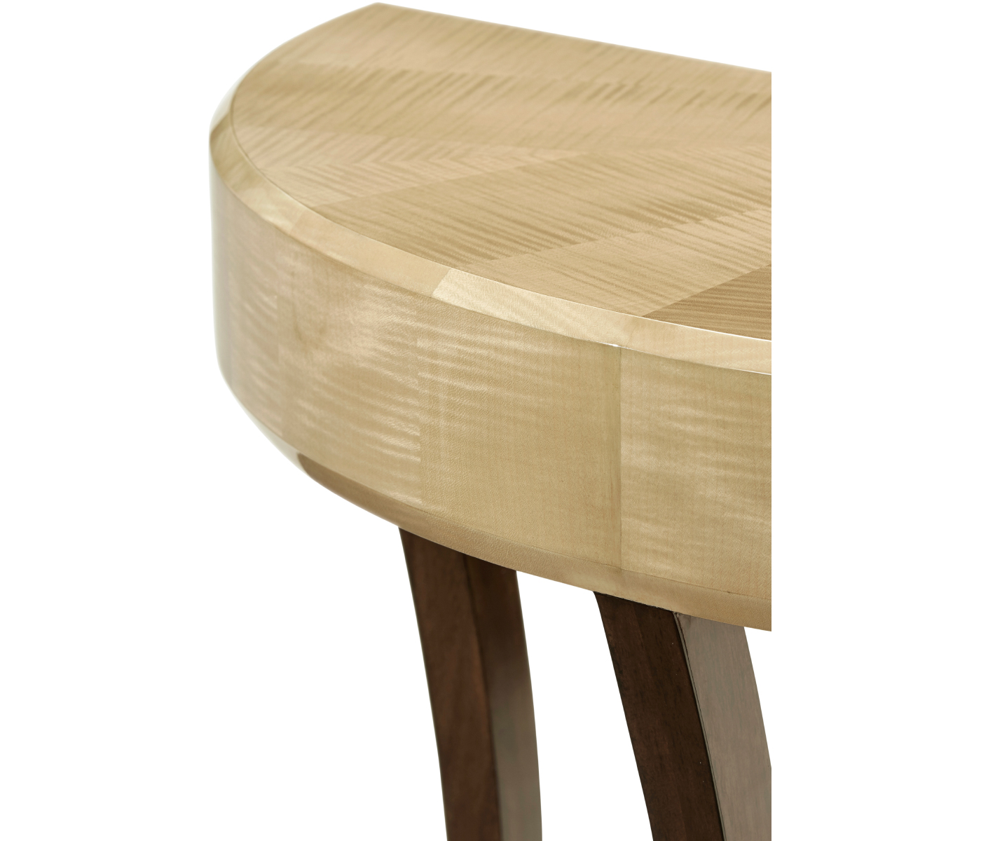 Art Deco Small Demilune Console