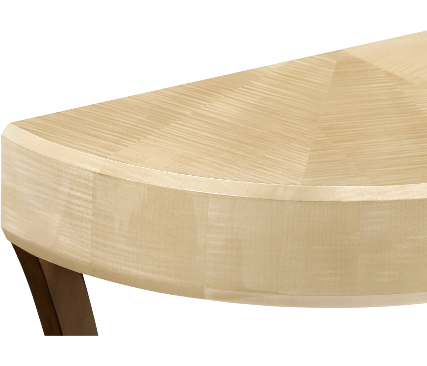 Art Deco Small Demilune Console