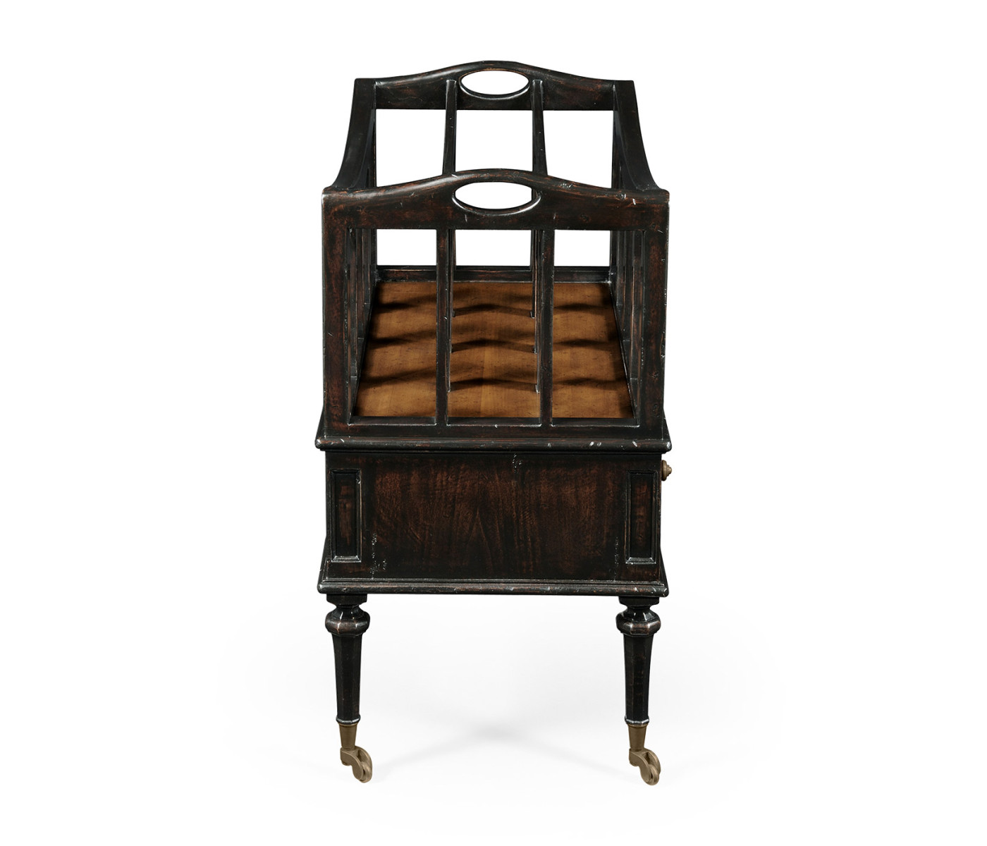 Ebonised Canterbury with Drawer