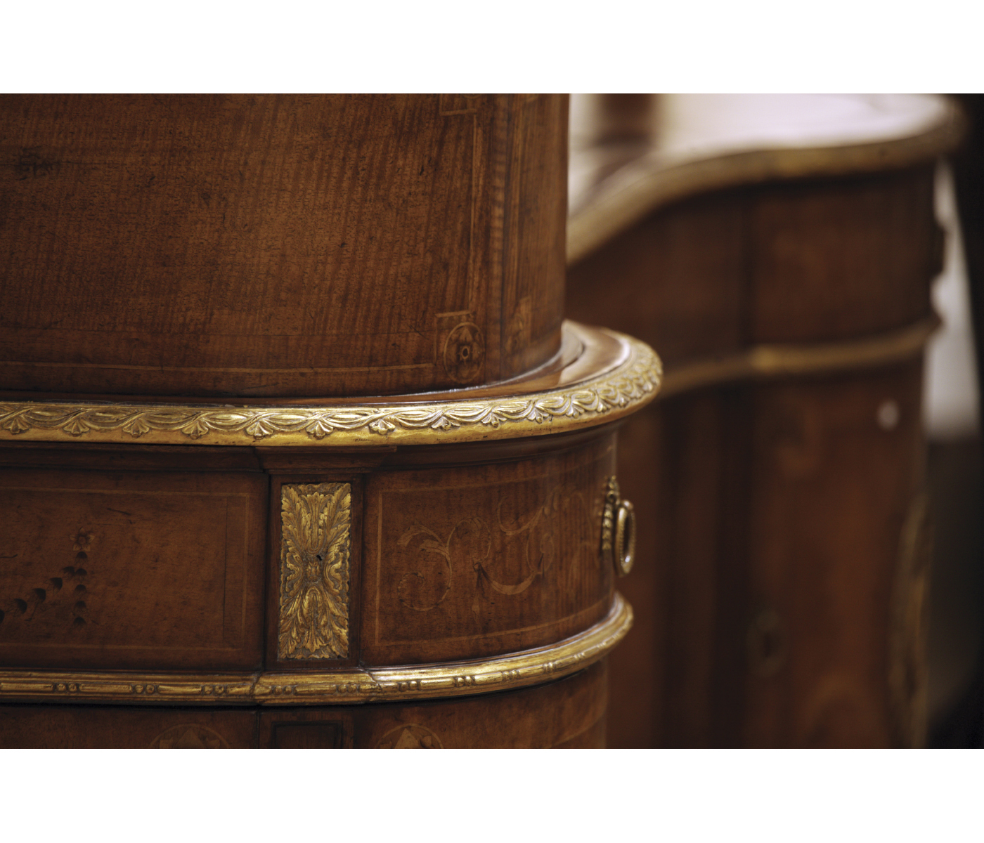 Neo-classical Partners Desk