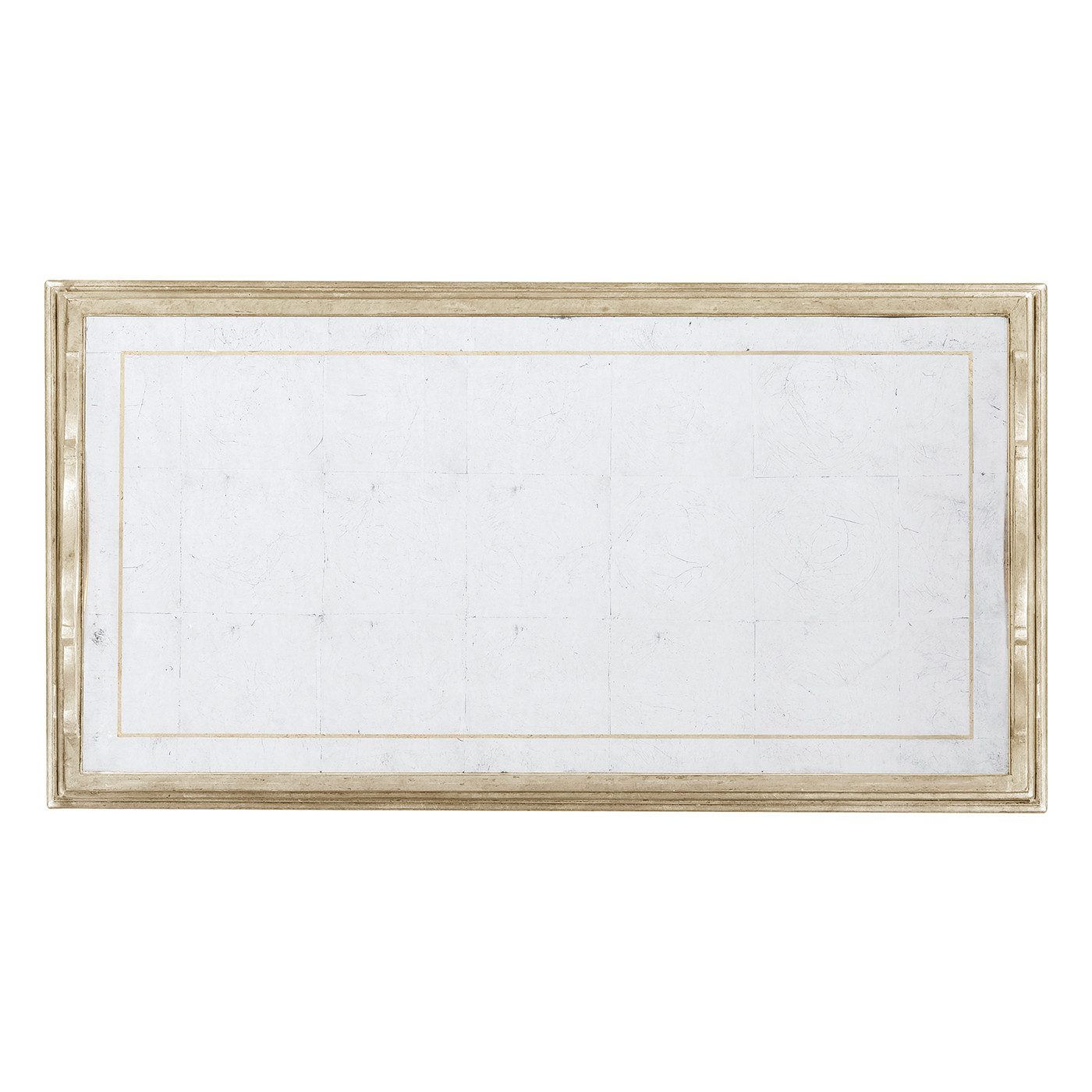 Églomisé & Silver Iron Tray Table