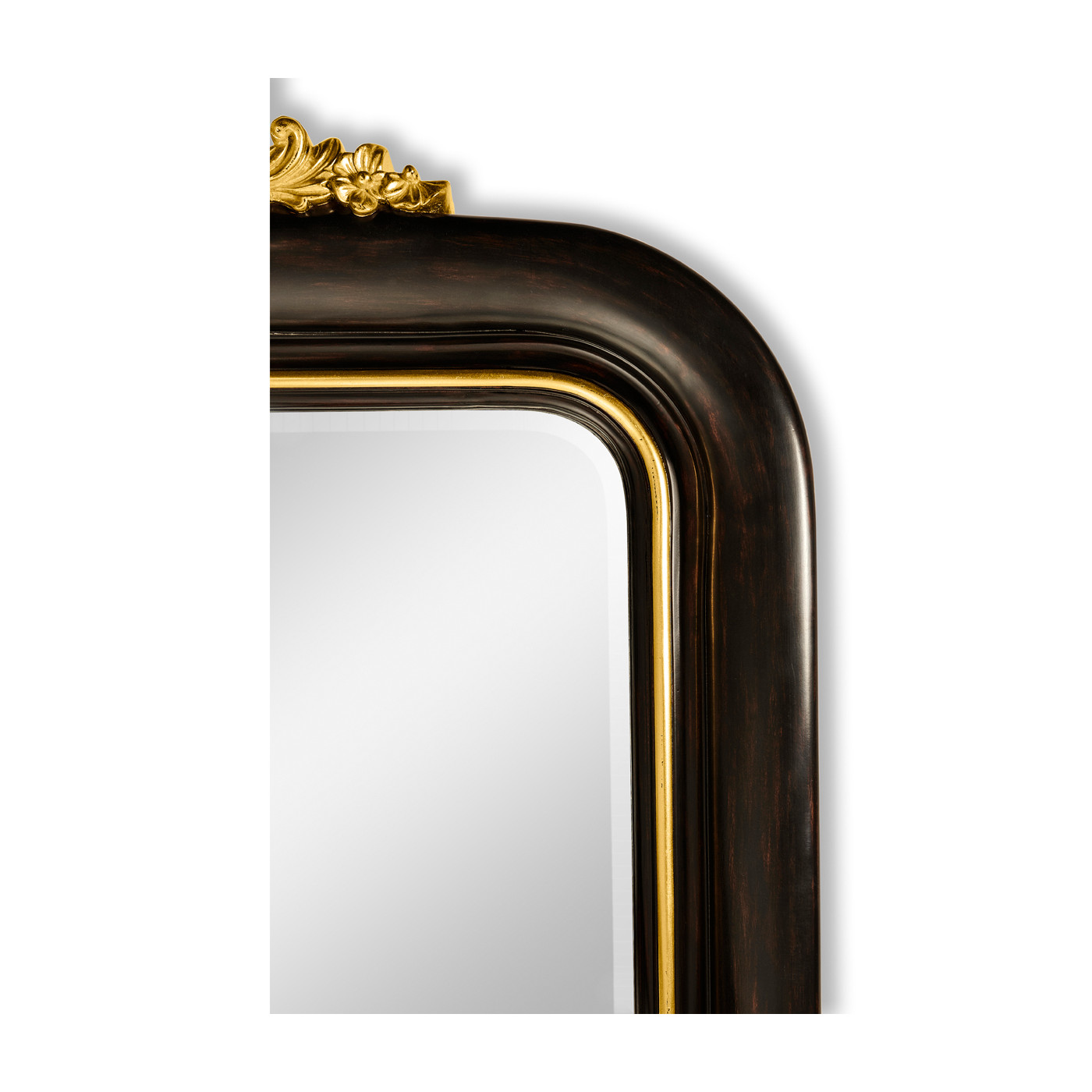 Black & Gilded Mirror (Full Length)