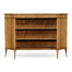 Biedermeier style low bookshelf