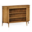 Biedermeier style low bookshelf