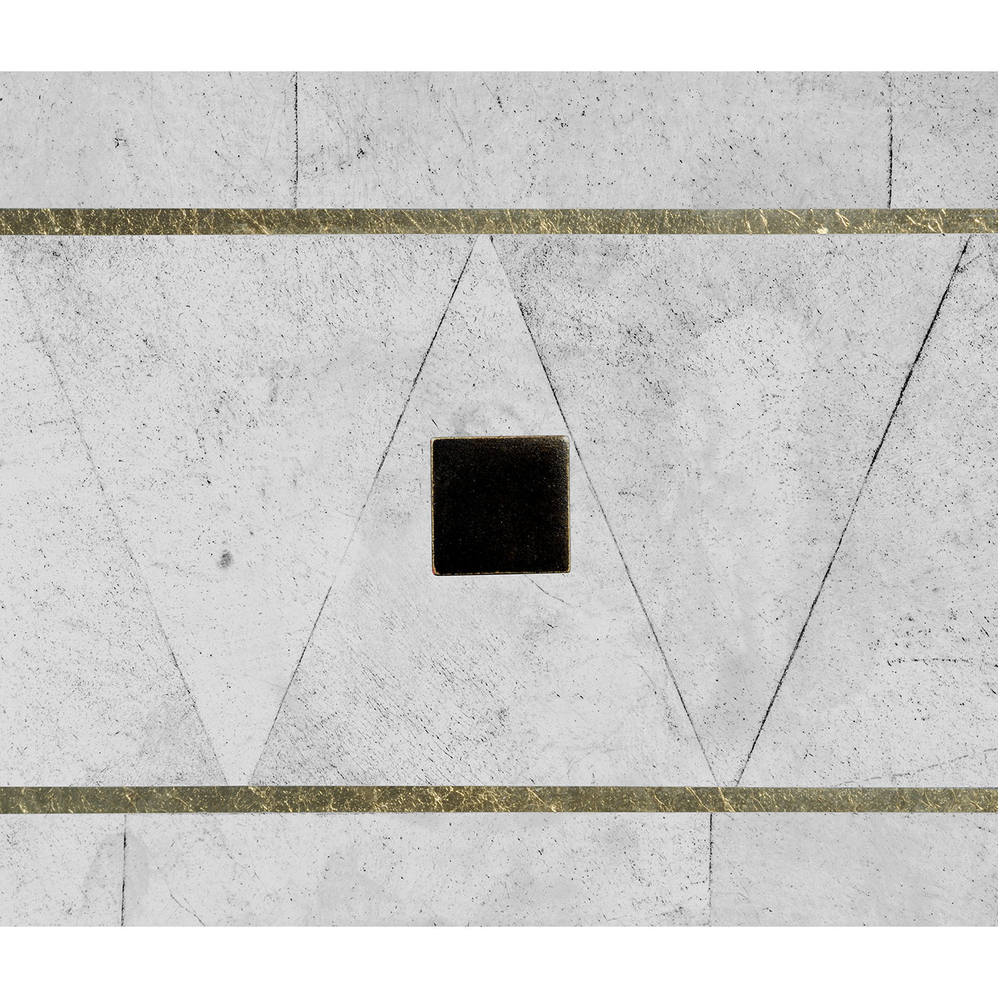 Églomisé & Bronze Console