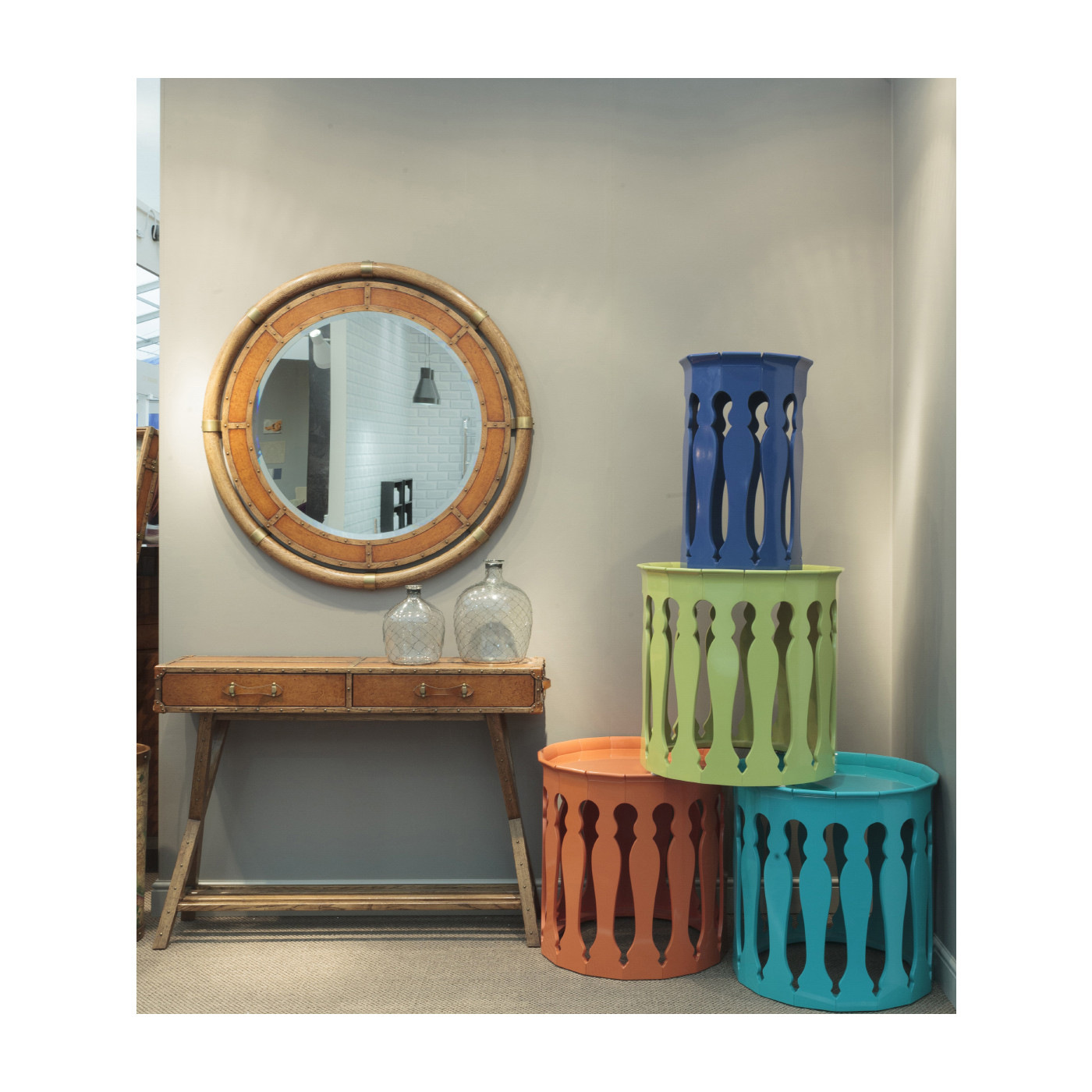 Moorish sofa table (Ebonised)