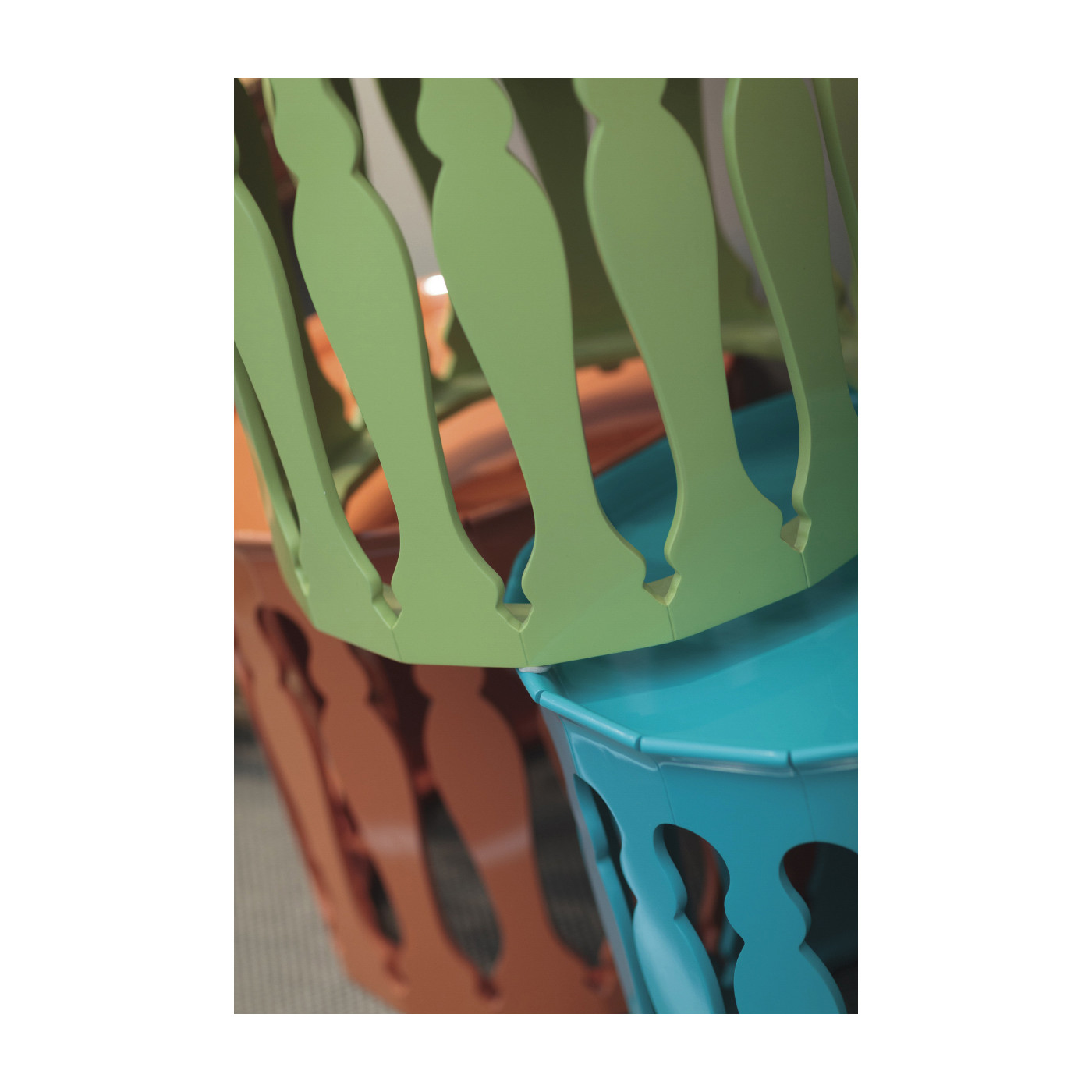 Moorish sofa table (Ebonised)