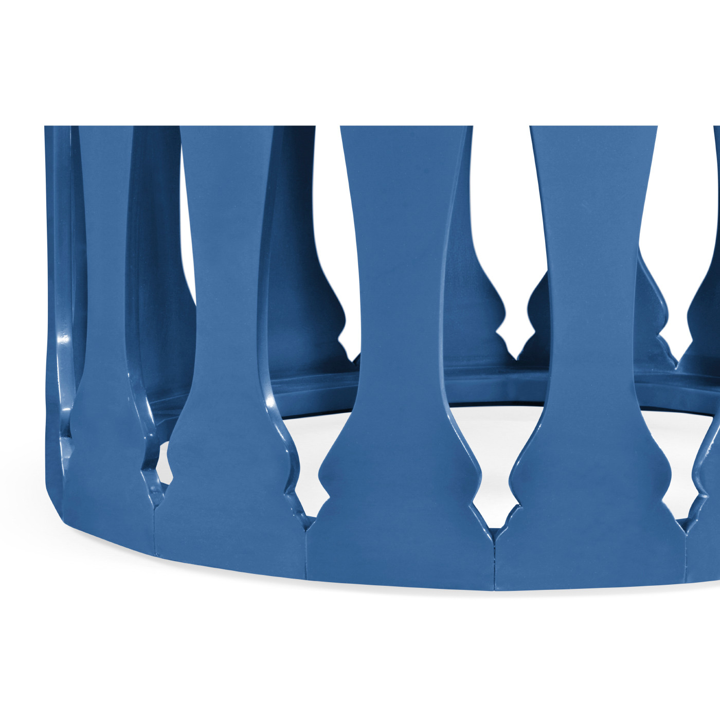 Moorish sofa tables (Patriot Blue)
