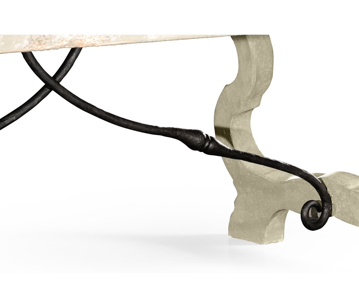 Spanish style grey coffee table