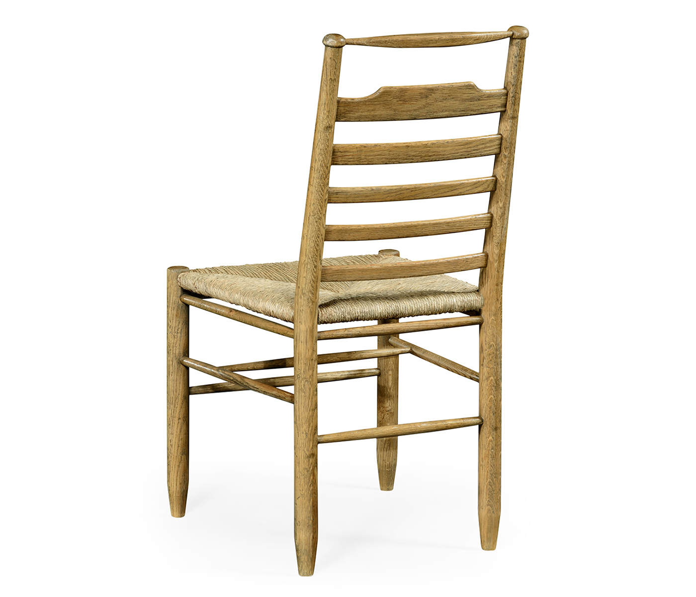 Natural Oak Ladder Back Country Side Chair