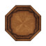 Gadrooned Octagonal Table