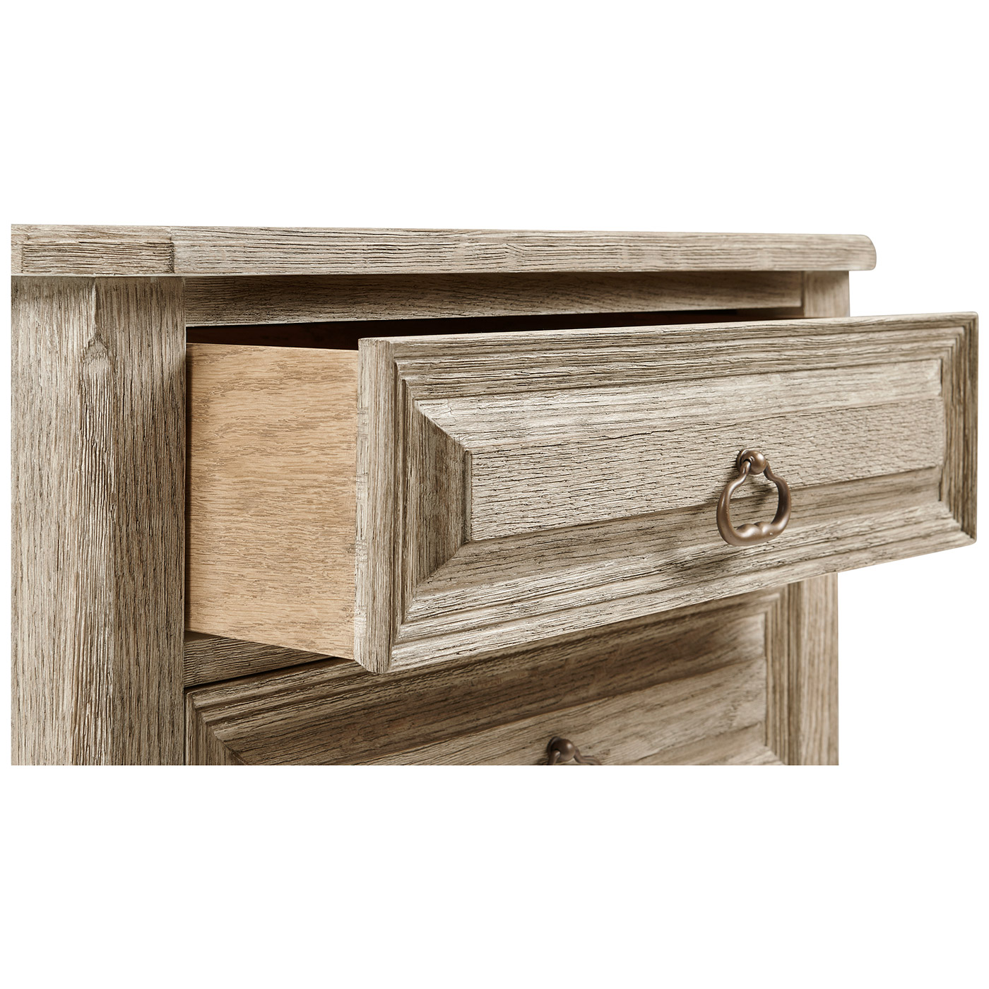 Tudorbethan Grey Oak Side Table