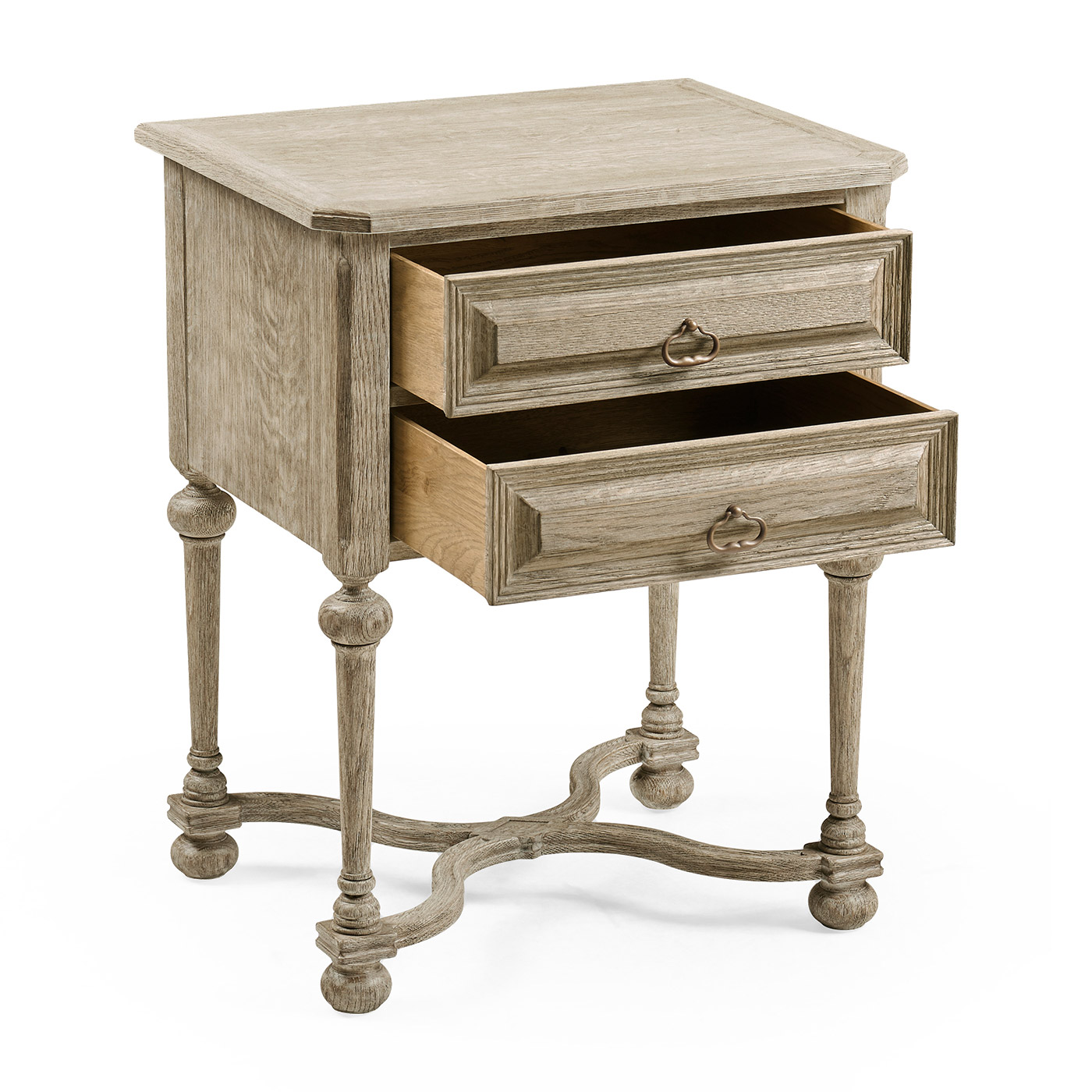 Tudorbethan Grey Oak Side Table