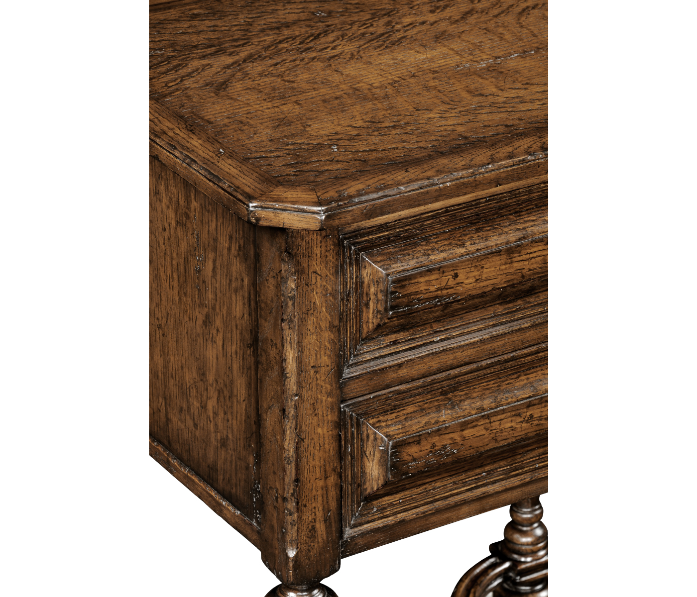 Tudorbethan Dark Oak Side Table