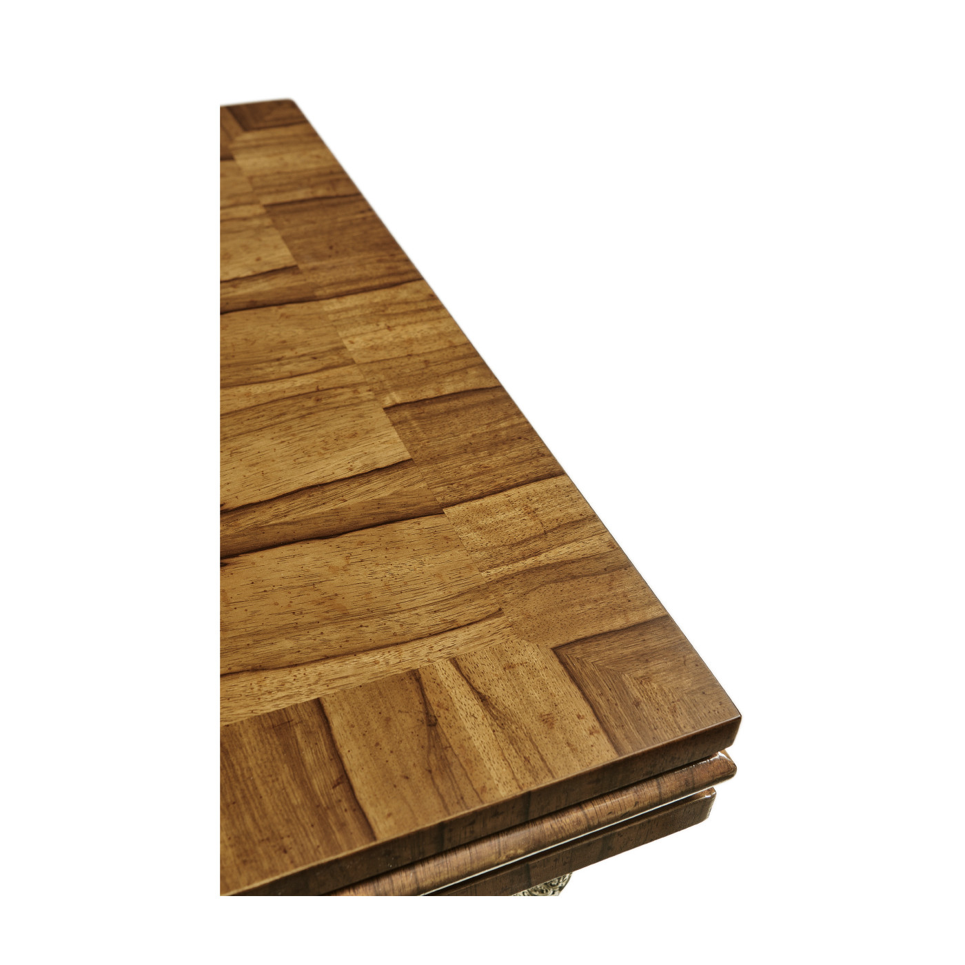 Argentinian walnut rectangular side table