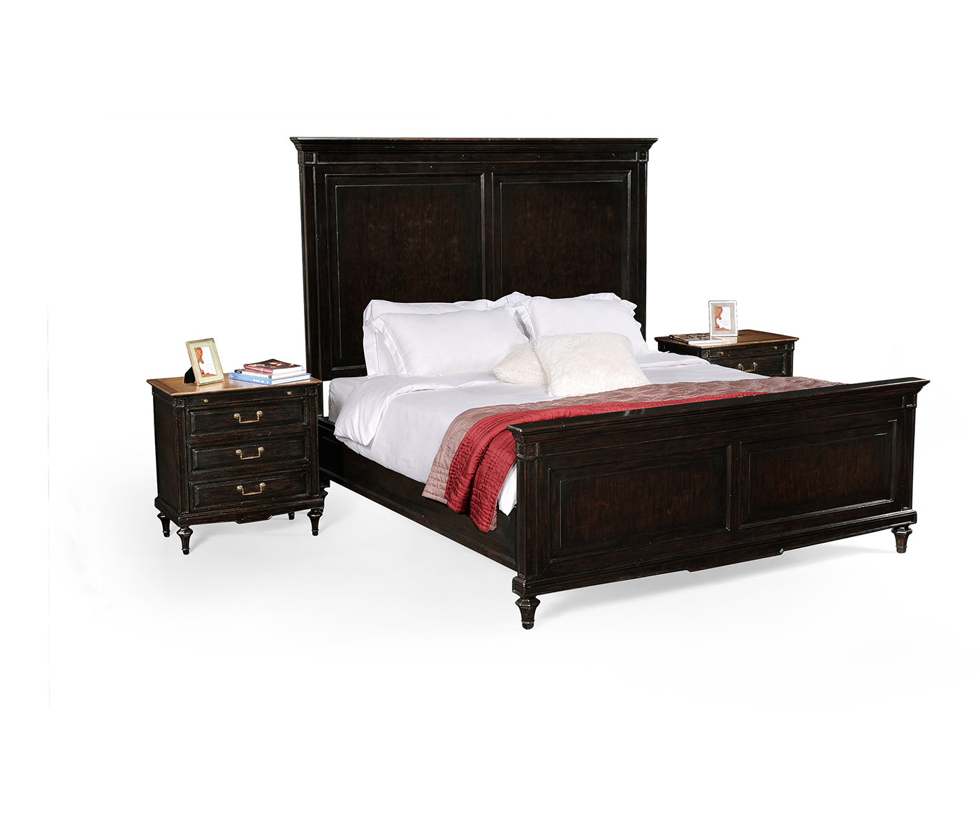 Ebonised US King Bed