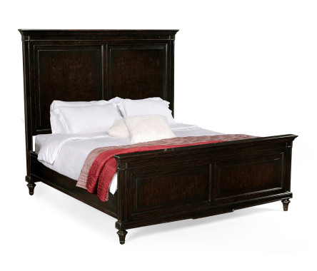 Ebonised US Queen Bed