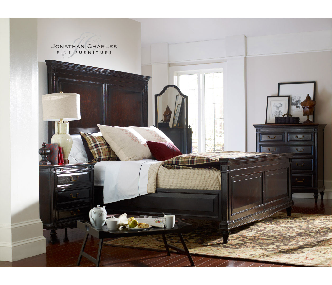 Ebonised Cali King Bed