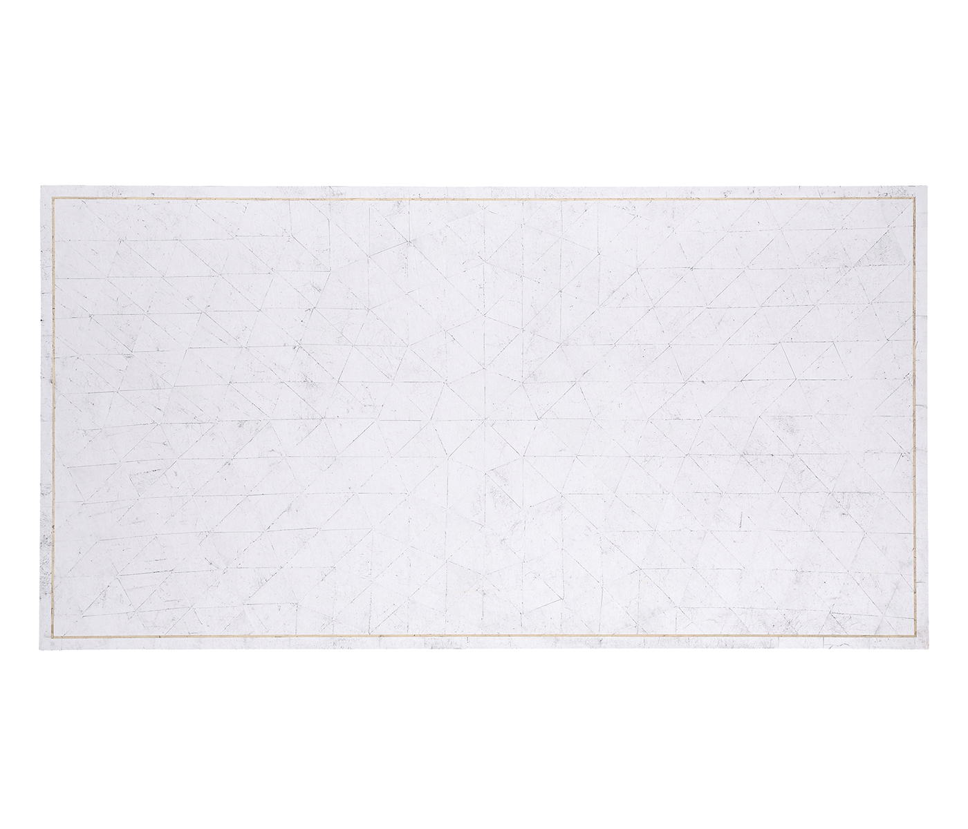 Églomisé & Iron Box Top Coffee Table