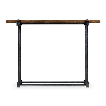 Wrought iron console