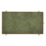 Green Faux Shagreen Gilded Side Table