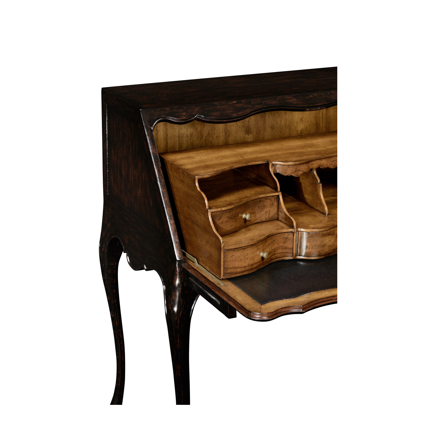 French style bureau with parquet fall front