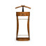 Crotch Walnut Valet Stand with Stud Box