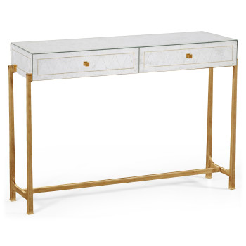 Églomisé & Gilded Console