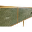 Green Faux Shagreen & Gilded Console 
