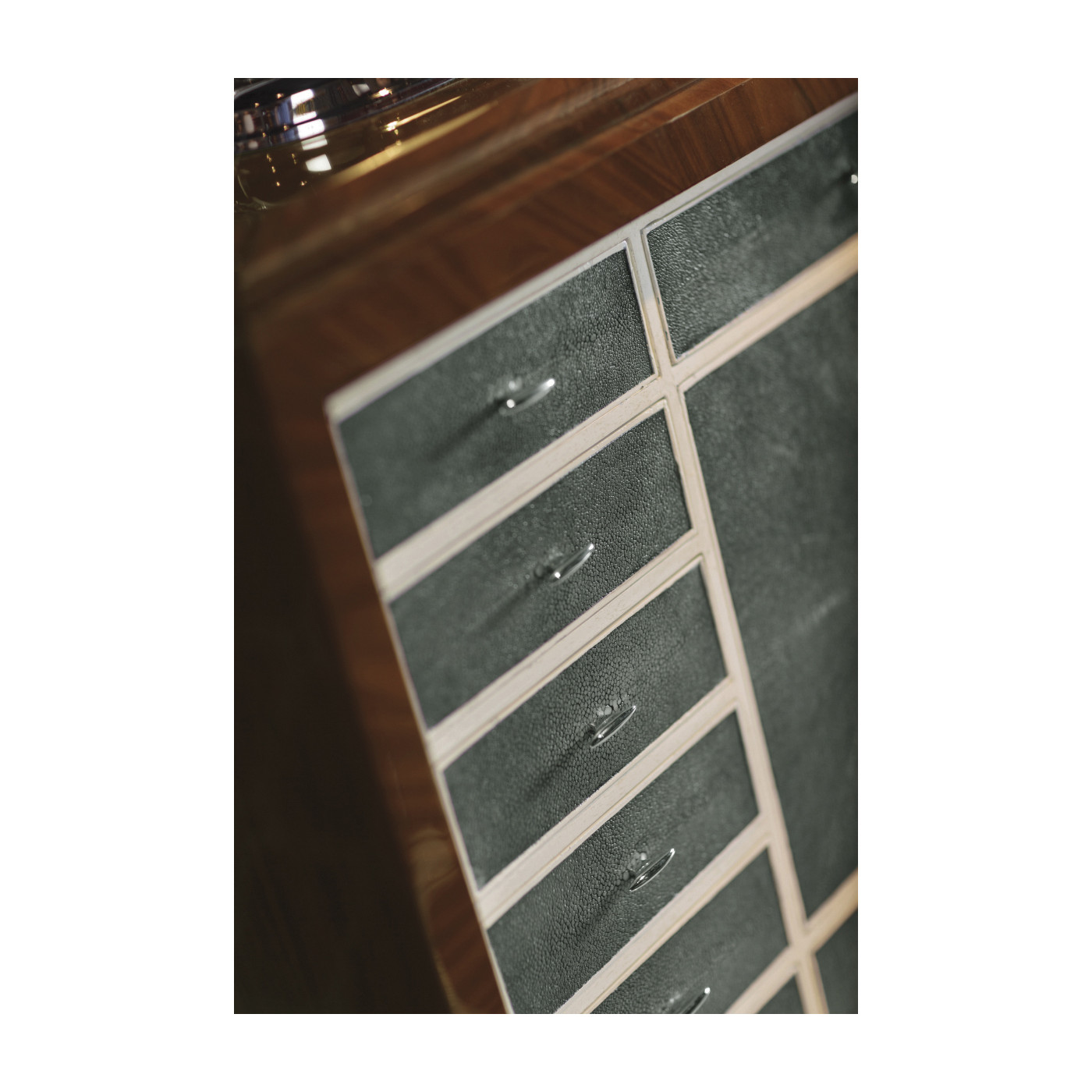 Art Deco Macassar Ebony High Lustre Secretaire