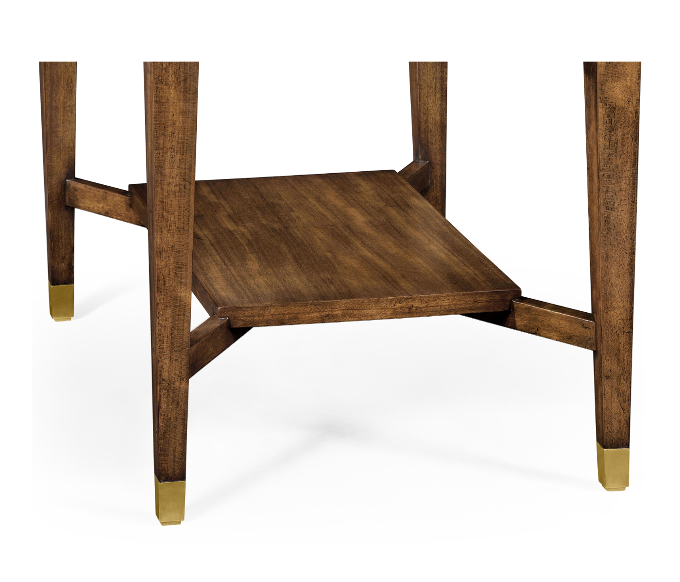 Ivory Faux Shagreen Rectangular Side Table