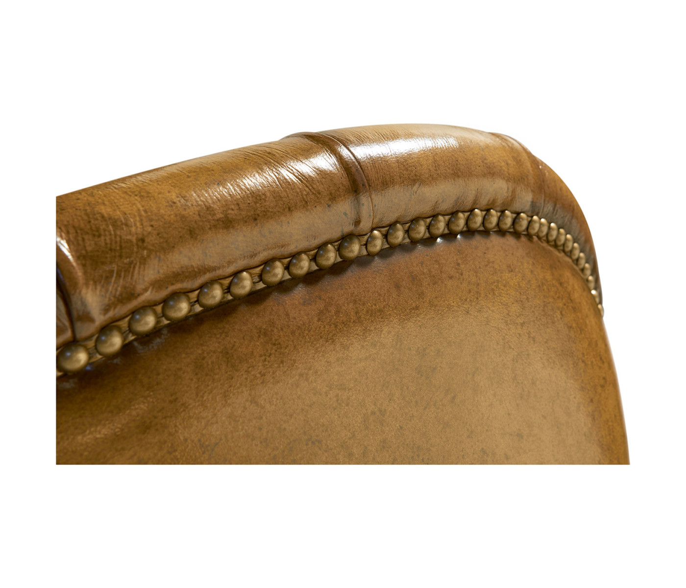 Chesterfield Style Walnut Office Chair