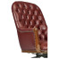 Chesterfield Style High Back Walnut Office Chair