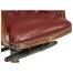 Chesterfield Style High Back Walnut Office Chair