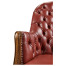 Chesterfield Style High Back Walnut Office Chair