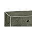 Anthracite Faux Shagreen & Bronze High Chest of Drawers