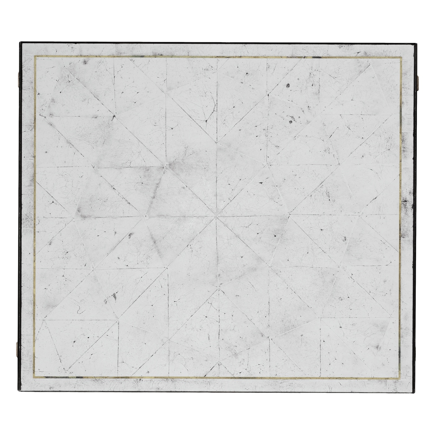 Églomisé & Gilded High Chest of Drawers